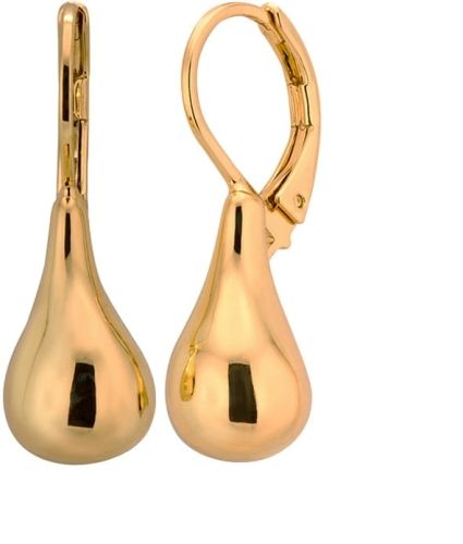 Kolczyki jednolite łezki (P14500AU) zdjęcie 1