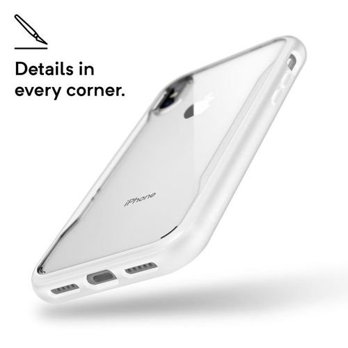 Caseology Coastline Case - Etui do iPhone Xs / X (White) na Arena.pl