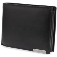 Portfel męski ze skóry z RFID Bellugio - czarny
