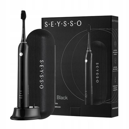 SZCZOTECZKA SONICZNA SEYSSO CARBON BASIC BLACK Z ETUI na Arena.pl