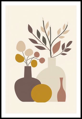Plakat 53x81cm Stonowane Naturmorta na Arena.pl