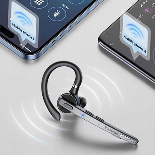 SŁUCHAWKA BLUETOOTH 5.2 QCC3020 BEZPRZEWODOWY ZESTAW SŁUCHAWKOWY 15H ROZMÓW na Arena.pl