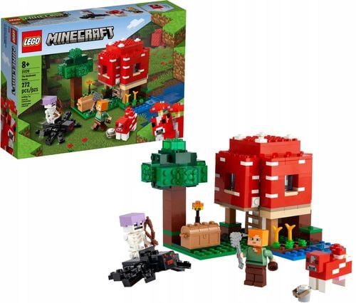 21179 - lego minecraft - dom w grzybie na Arena.pl