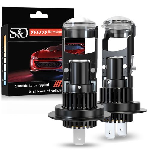 ŻARÓWKI LED H7 RETRIFY S&D PROJECTOR 100% IDEALNE ODCIĘCIE SOCZEWKA FISHEYE na Arena.pl