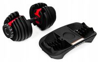 HANTEL REGULOWANY SAPPHIRE obciążenie 2,5KG - 24KG HANTLA 1x hantle SYSTEM