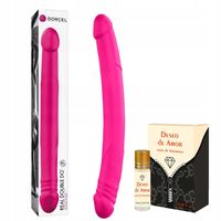 Dildo podwójne, giętkie, długie + feromony damskie