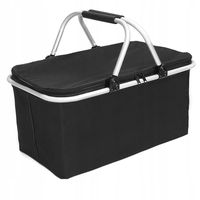 Kosz termiczny na piknik/plażę Maverick czarny 30 l PRAKTYCZNY!!!