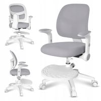 Krzesło Obrotowe Dziecięce Mark Adler Junior 5.0 Grey 80 - 170 Cm