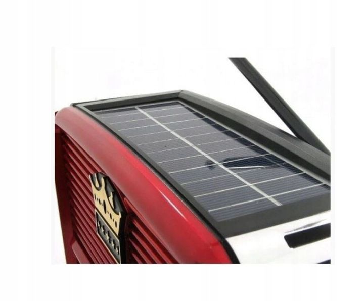 RADIO RETRO PRZAENOŚNE KUCHENNE SOLAR BLUETOOTH AKUMULATOR USB zdjęcie 9