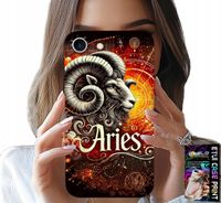 ETUI DO IPHONE SE / SE2 - ZNAK ZODIAKU, KOZIOROŻEC, ASTRONOMIA
