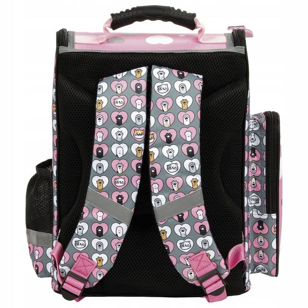 TORNISTER SZKOLNY DO 1 KLASY DLA DZIEWCZYNKI CLEO & FRANK Z KOTKAMI KOTKI zdjęcie 5