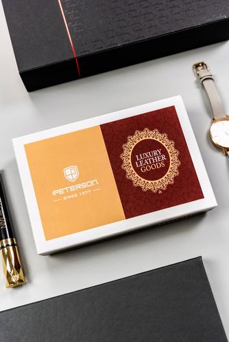 portfel damski na zatrzask i suwak - peterson na Arena.pl