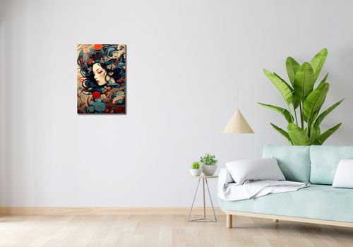 Obraz 40x60cm Szeptucha w Ogrodzie na Arena.pl