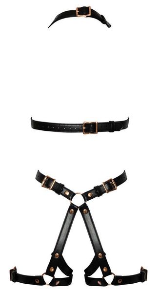 Bad Kitty Harness S/M Rose zdjęcie 7