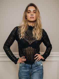 Sweterek Isabel Czarny-S/M
