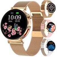 SMARTWATCH ZEGAREK DAMSKI POMIAR CUKRU GLUKOZA EKG HRV CIŚNIENIE MENU PL