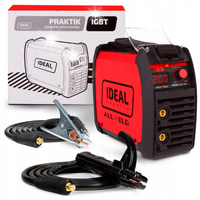 IDEAL Spawarka inwertorowa 200A PRAKTIK 205 DIGITAL MMA TIG DC IGBT