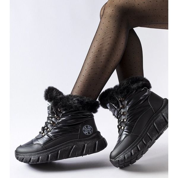 Czarne śniegowce Lee Cooper r.39 zdjęcie 2