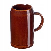 Kadax Kufel do Piwa 1L Na Piwo Ceramika Kamionowy