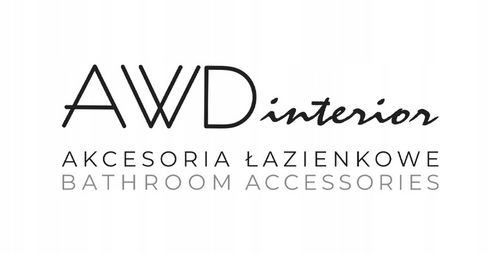 AWD Interior SREBRNY STOJAK NA PAPIER TOALETOWY UCHWYT ŁAZIENKOWY 1615 na Arena.pl