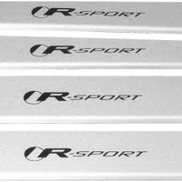 Listwa progowa JAGUAR XF MK2 R SPORT Stal nierdzewna 304 mat z czarnymi