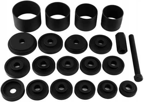 Ściągacz tulei łożysk piast zestaw 21 el. 50-88 mm prasa adaptery Silver na Arena.pl