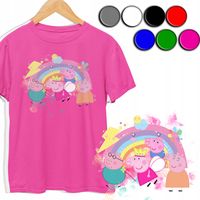 KOSZULKA DZIECIĘCA T-SHIRT - ŚWINKA PEP.PA WZORY Z BAJEK - XXS 98-104