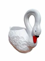 Donica plastikowa Łabędź średni Osłonka na kwiaty dekoracyjna