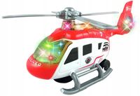 DUŻY HELIKOPTER NA BATERIE ŚWIATŁO DŹWIĘK KOLOROWY 32CM