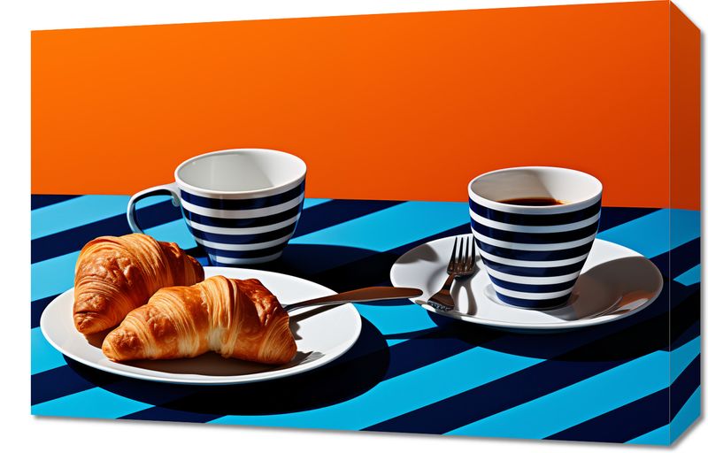 Obraz 60x40cm Croissanty zdjęcie 1