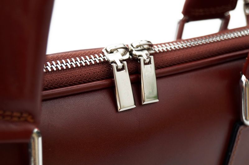 VERA PELLE torebka skórzana teczka A4 torba na laptopa V410 c.brązowa zdjęcie 7