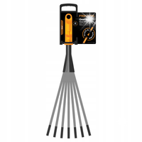 FISKARS Głowica grabie do kwiatów ogrodowe wąskie z metalu OneClick