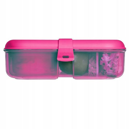 Śniadaniówka lunchbox sistema z przegródkami pojemnik śniadaniowy 1100ml na Arena.pl