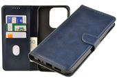 Etui portfel Wallet do Xiaomi Redmi 15C granatowy