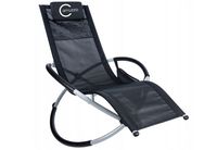 FOTEL BUJANY LEŻAK OGRODOWY NOWOCZESNY SOLIDNY LEŻANKA NA TARAS NA BALKON