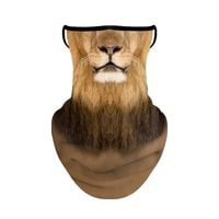 Komin Osłona na twarz i szyję przed Wiatrem Słońcem Mrozem - wzór Lion