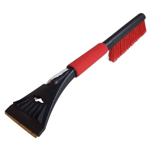 Skrobaczka do Szyb Lodu ze Zmiotką 2 w 1 Czerwona na Arena.pl