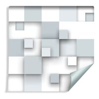 Tapeta Abstrakcyjne Kwadraty - Efekt 3D