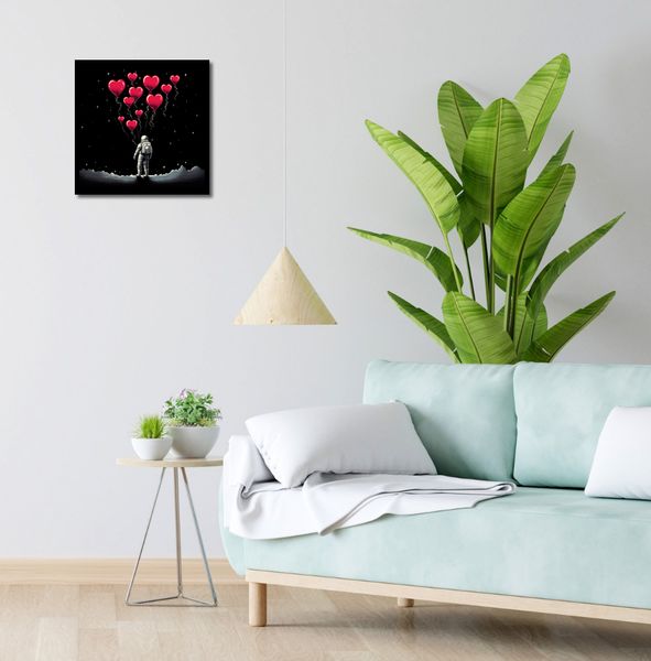Plakat 40x40cm Astronauta Własnych Celi zdjęcie 4