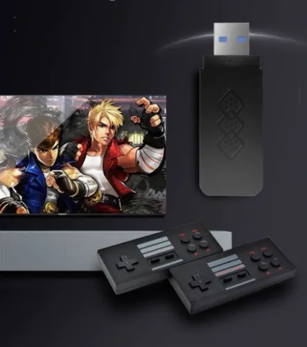 KONSOLA RETRO 848 GIER 2 BEZPRZEWODOWE PADY DONGLE na Arena.pl