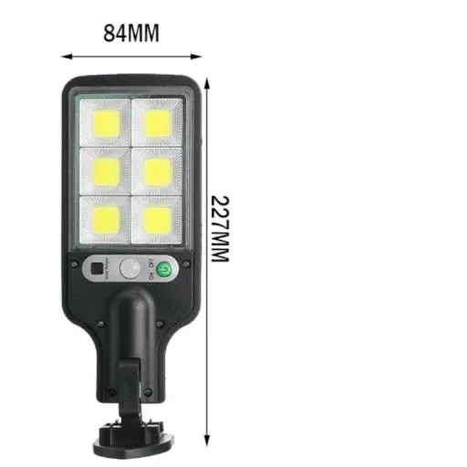 MOCNA LAMPA ZEWNĘTRZNA SOLARNA LED CZUJNIK ZMIERZCHU I RUCHU zdjęcie 4