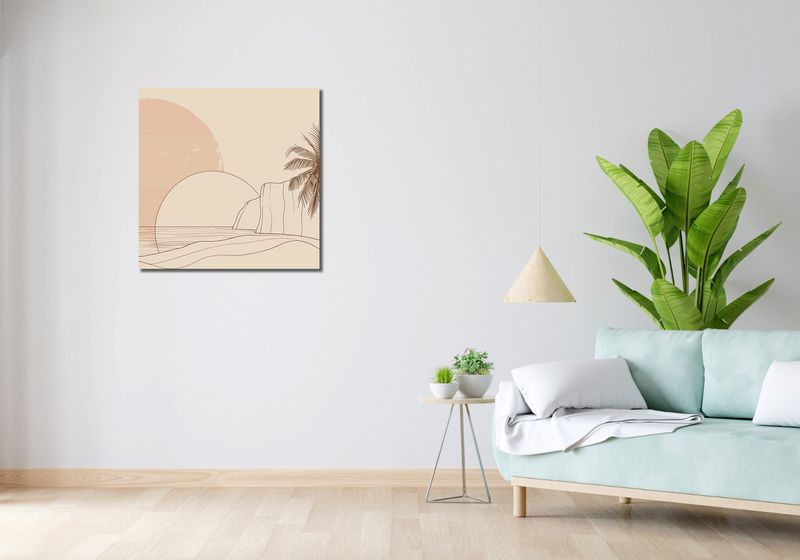 Obraz 70x70cm Szept Tropików zdjęcie 2