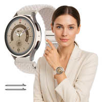 Pasek do Garmin Forerunner 255S 265S Vivoactive Venu 2S 3S 4S beżowy 18mm