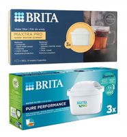 Filtr Brita Maxtra PRO Hard Water Expert 3szt. + PRO Pure Performance 3szt.