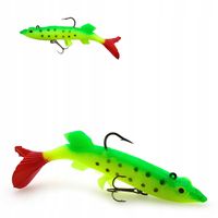 GUMA Uzbrojona w kotwicę i główkę jigową Kopyto przynęta 14 cm 38 g