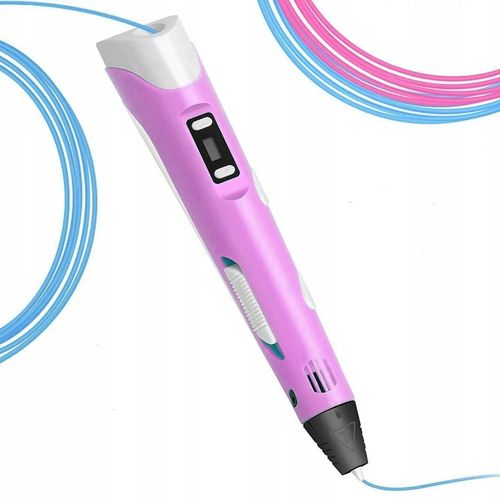 DŁUGOPIS 3D DRUKARKA DLA DZIECI / MEGA ZESTAW FILAMENT WKŁADY KOLOROWE 210M na Arena.pl