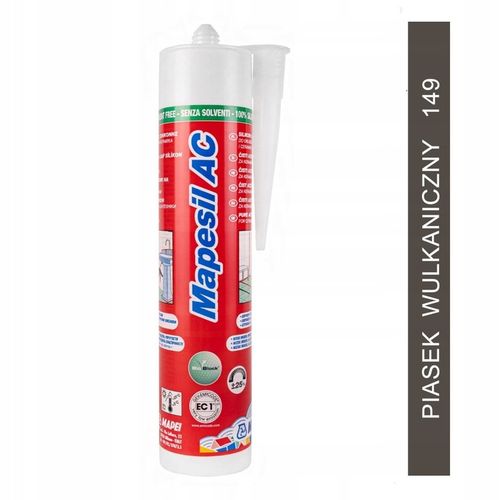 MAPEI Silikon Sanitarny Mapesil AC 149 PIASEK WULKANICZNY 310ml na Arena.pl
