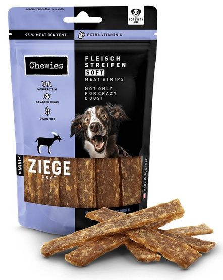 Chewies Meat Strips Soft Mini Koza 70g zdjęcie 1