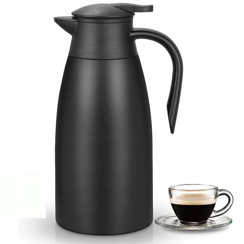 TERMICZNY CZAJNIK STALOWY 304 DUŻY OTWÓR ERGONOMICZNY UCHWYT na Arena.pl