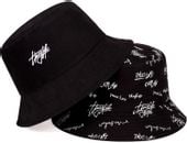 Kapelusz Czapka BUCKET HAT RYBACKI dwustronny napisy KR5_Wnapisy